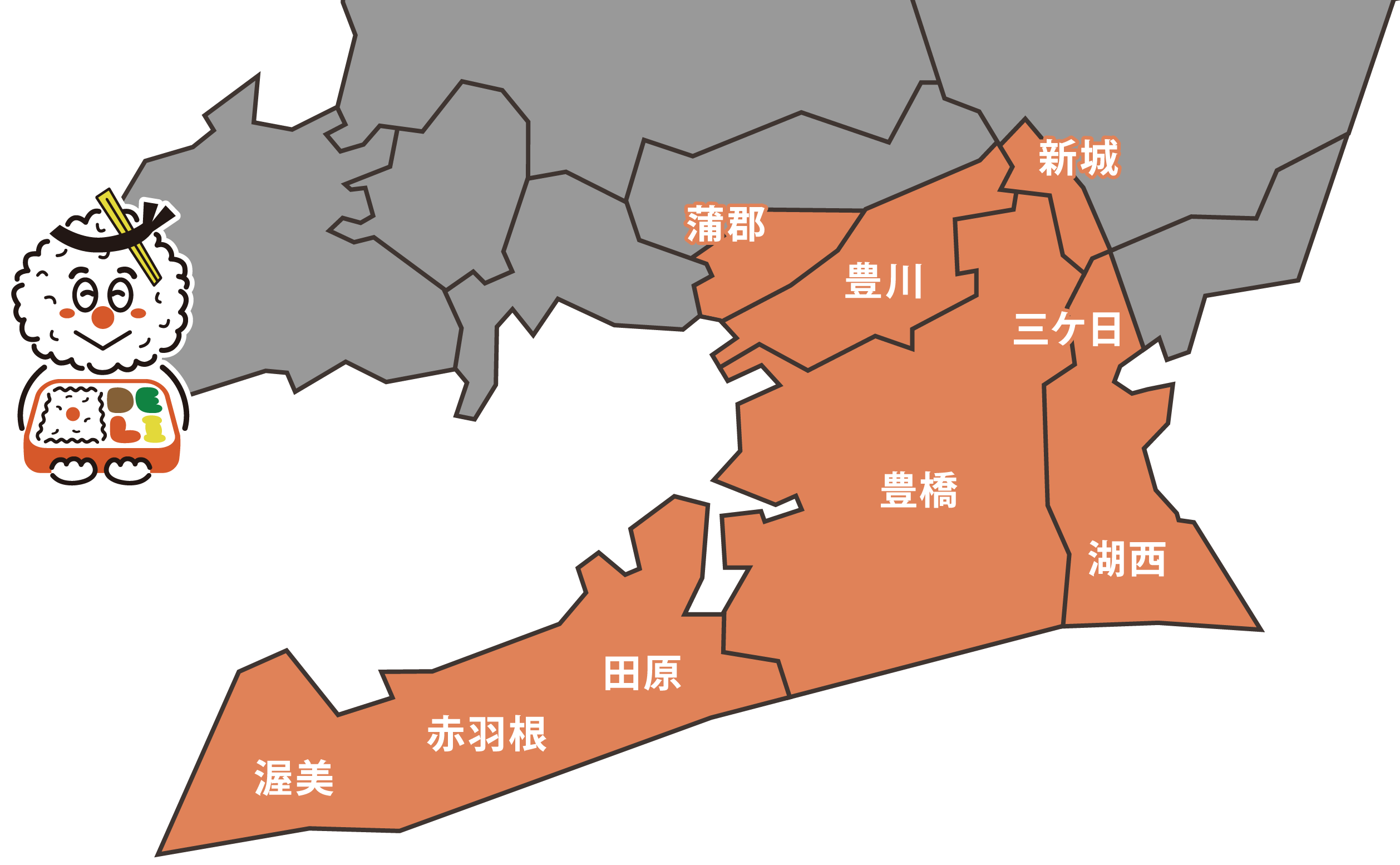 配送エリアマップ